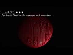 Pequeno Exército Verde Bluetooth sem fio alto-falante Farbic Material 800mAh 10M faixa