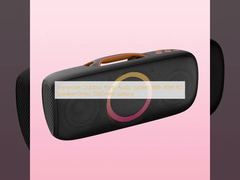 Sistema de áudio para festas ao ar livre imersivo com bateria de 2500mAh