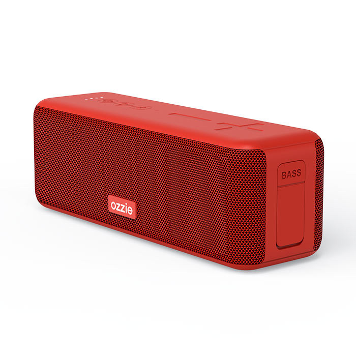Red Tipo C Outdoor Bluetooth Speaker System Wireless 640g Mp3 Wav Ape Flac Format de Música