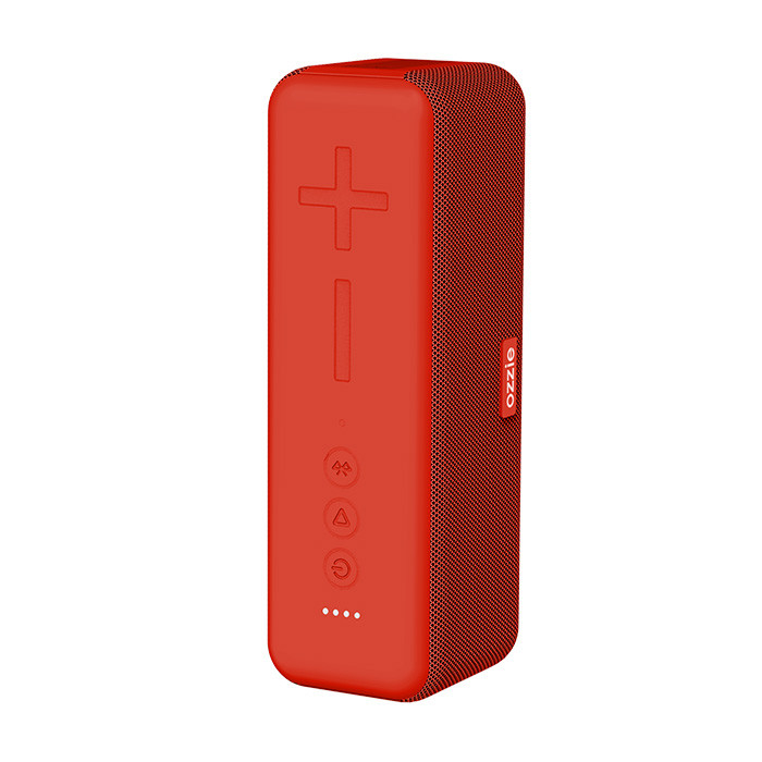 Red Tipo C Outdoor Bluetooth Speaker System Wireless 640g Mp3 Wav Ape Flac Format de Música