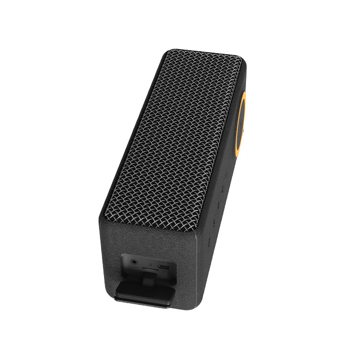 D20 20W Bateria 7.2V 2000mAh Bluetooth 5.0 Alto-falante ABS Preto Liga de alumínio