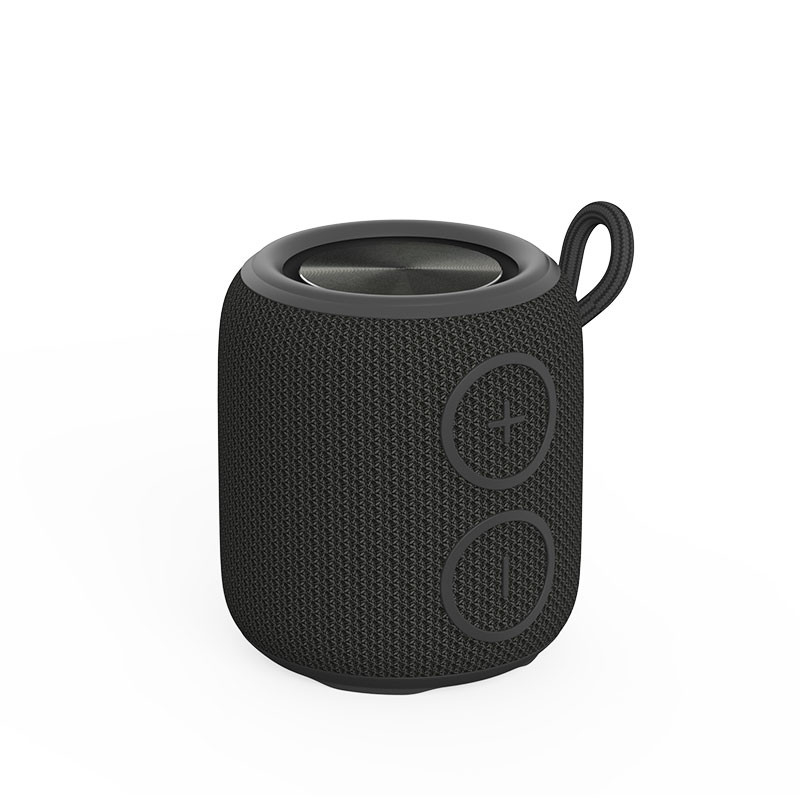 Mini Outdoor Speaker portátil preto 8cm*8.9cm 5W IPX7 impermeável potência de saída