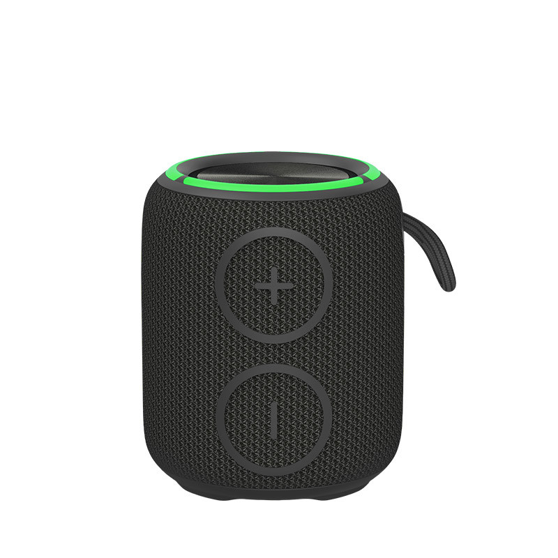 Alto-falante sem fio portátil à prova d'água IPX7 com luzes LED RGB coloridas