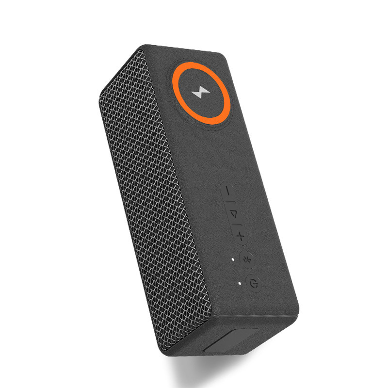 7.5W Saída Carregador sem fio Suporte de alto-falante MP3/WMA/WAV/APE/FLAC Formato