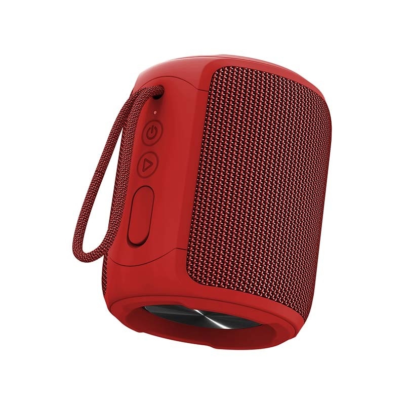 Red Tws Função Bluetooth Porta-vozes externos à prova d'água Ipx7 Aux Suporte para Patio