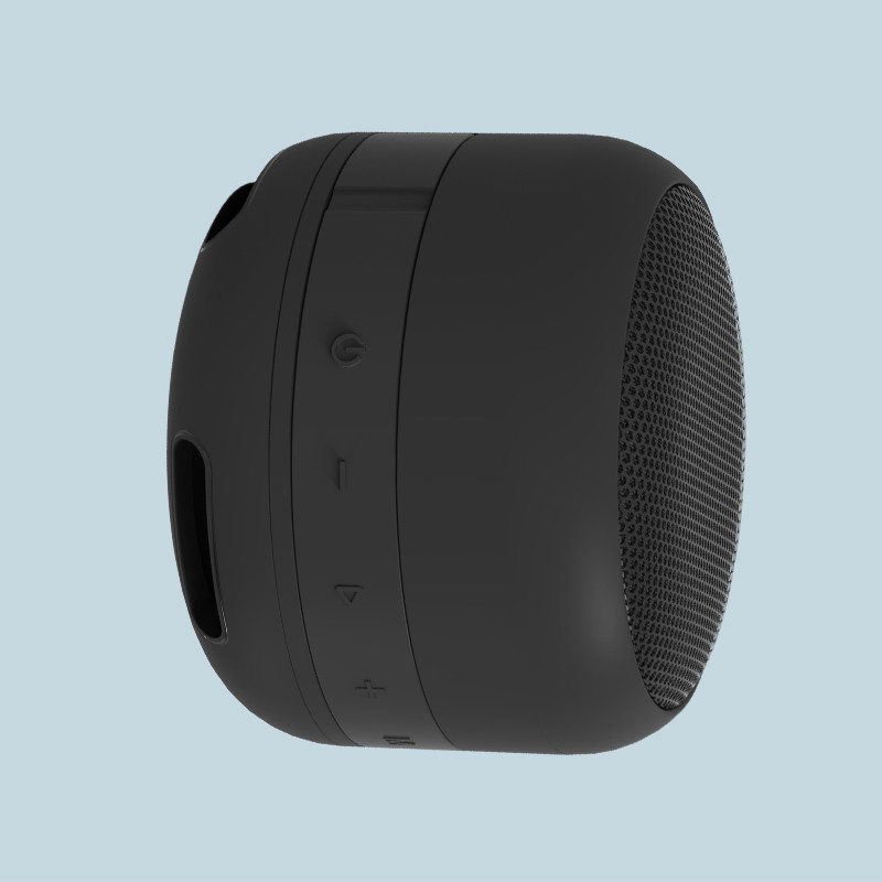 TWS Aux TF Card Pocket Size Bluetooth Speaker D9cm*H7,4cm Size