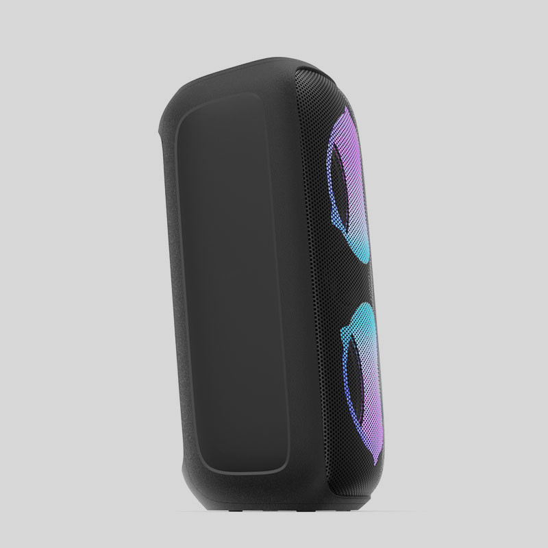 Suporte para chamadas de mãos livres alto-falante de festa ao ar livre com luz RGB - 4,5 KGS