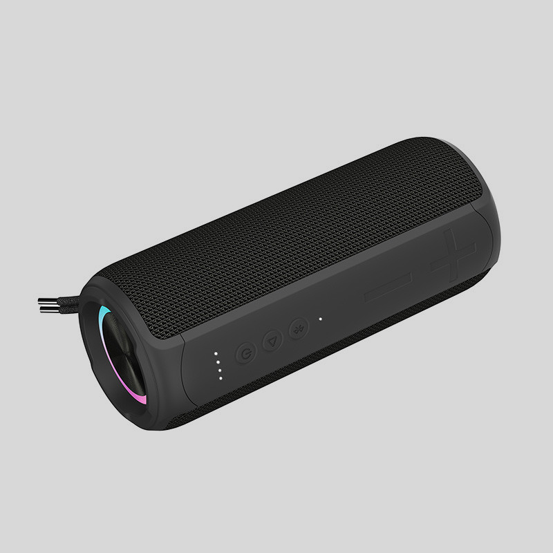 OZZIE AUX no modo de reprodução Bluetooth LED alto-falante com 4-8 horas de tempo de reprodução