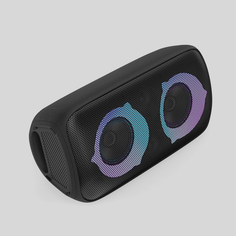 Suporte para chamadas de mãos livres alto-falante de festa ao ar livre com luz RGB - 4,5 KGS