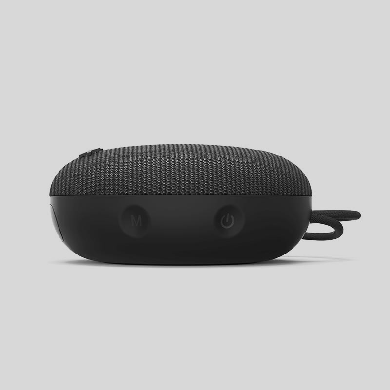 Bluetooth 5.0 Porta-vozes externos portáteis com entrada 5V/1A e AUX em função