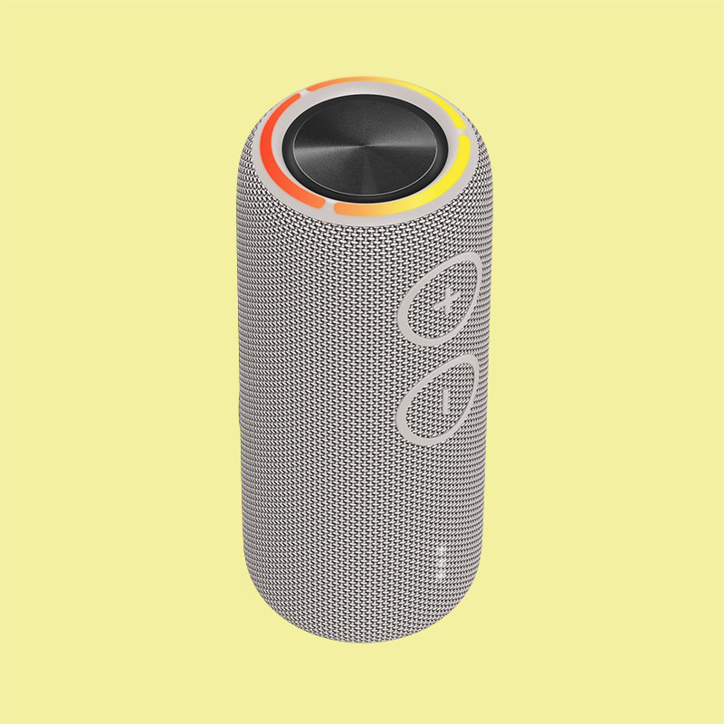 IPX7 Alto-falante de tecido sem fio à prova d'água com carregamento tipo C 5V/2A