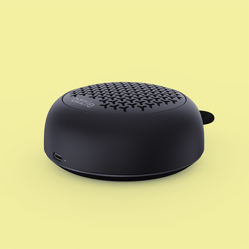 Alto-falante Bluetooth portátil de 5W com carga DC5V/1A Tipo C 3.7V/800mAh Capacidade da bateria