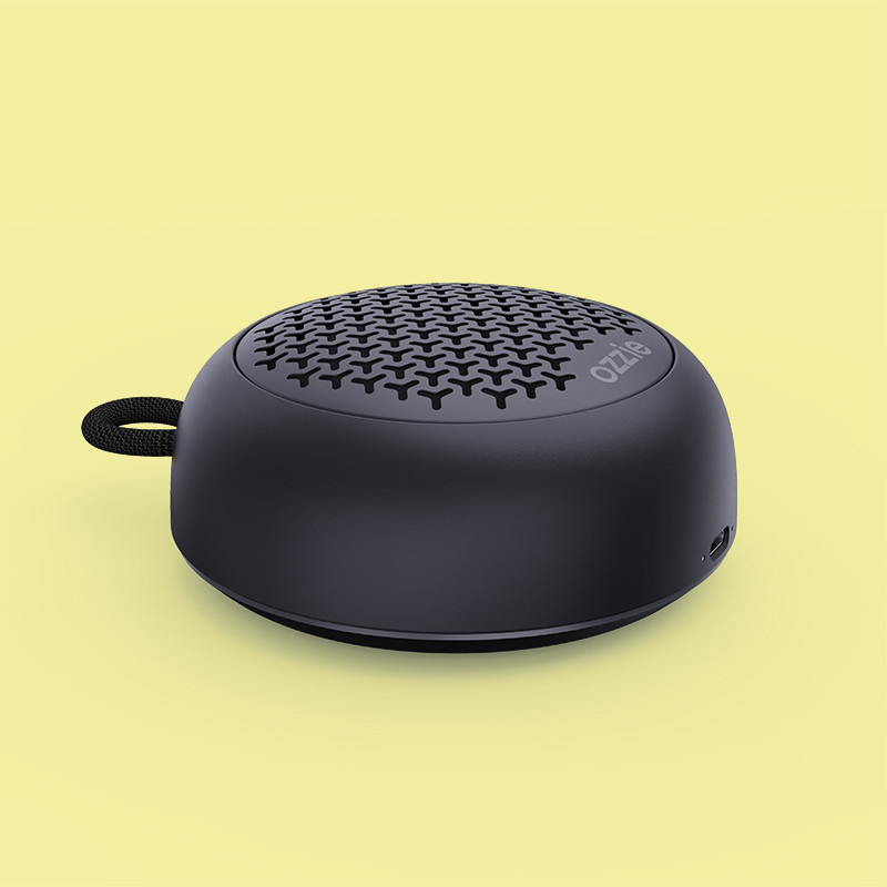 Alto-falante Bluetooth portátil de 5W com carga DC5V/1A Tipo C 3.7V/800mAh Capacidade da bateria