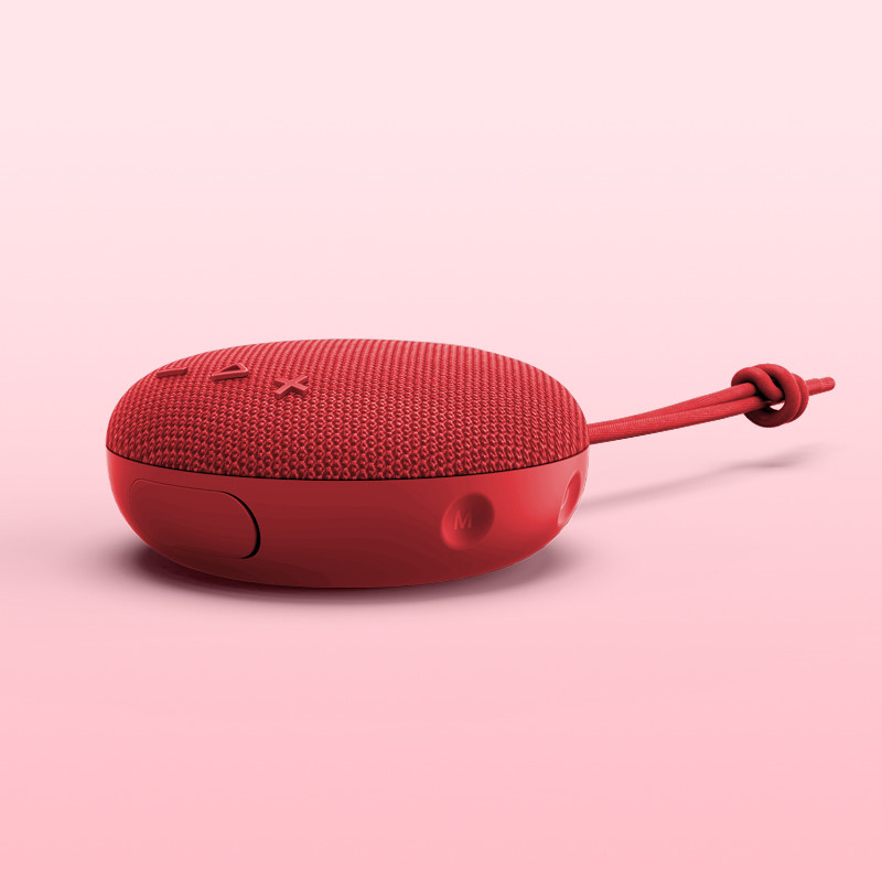 10~24 horas Extended Play Bluetooth portátil alto-falante com tecidos ABS de borracha de silicone