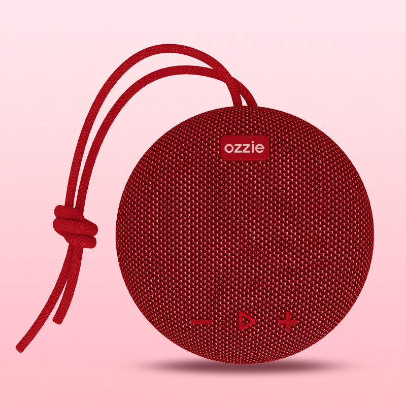 10~24 horas Extended Play Bluetooth portátil alto-falante com tecidos ABS de borracha de silicone