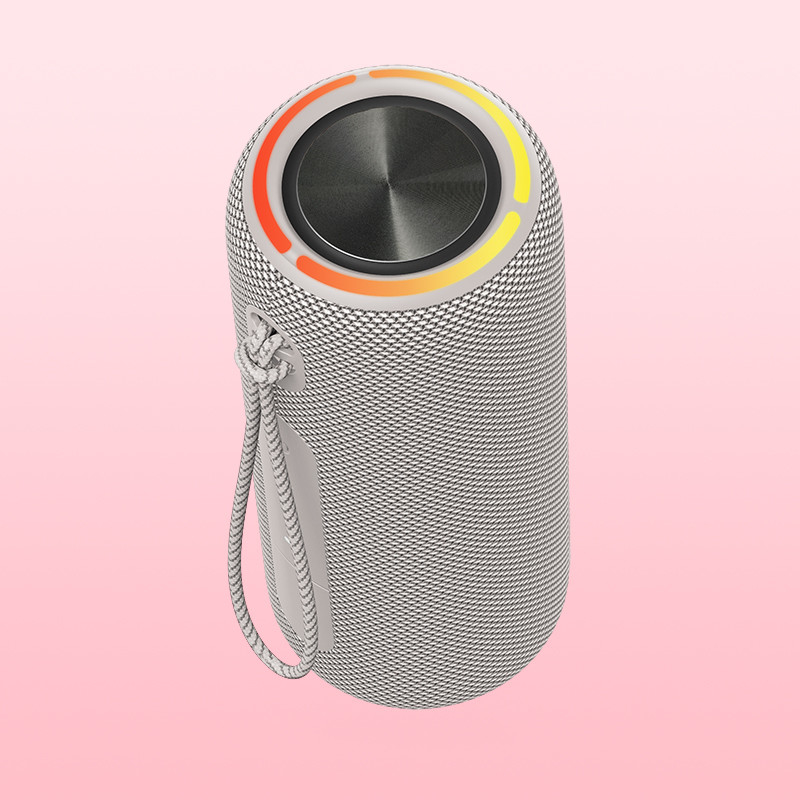 TWS Wireless Portable Fabric Bluetooth 5.3 Speaker com IPX7 resistente à água e 11 horas de tempo de trabalho