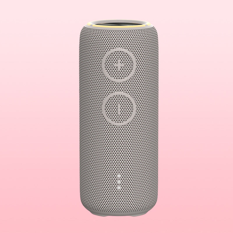 TWS Wireless Portable Fabric Bluetooth 5.3 Speaker com IPX7 resistente à água e 11 horas de tempo de trabalho