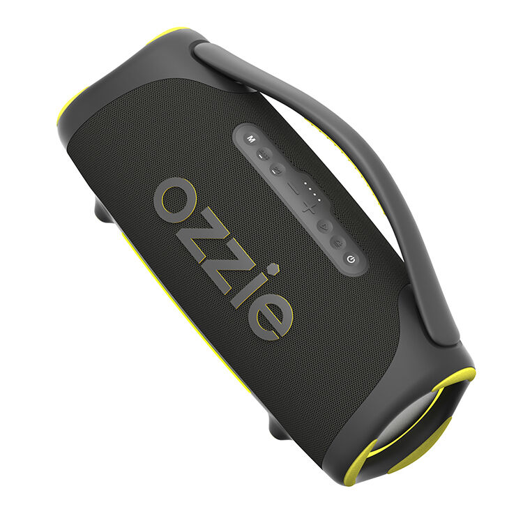 Ozzie Bluetooth alto-falante recarregável com Bluetooth 5.3 100-300W Potência e bateria de 10,8V/7500mAh para uso exterior e interior