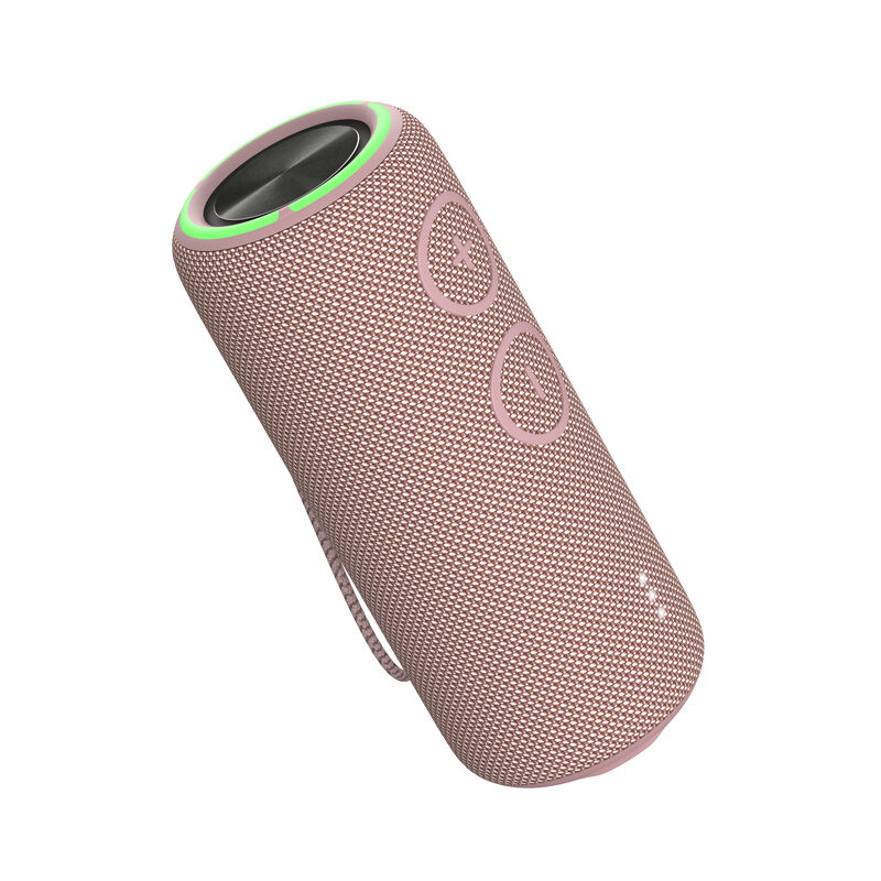 Alto-falante sem fio de tecido à prova d'água IPX7 com saída de 30W, 11 horas de reprodução e conectividade Bluetooth