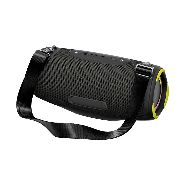 2026 Tendência de alto-falante Parlantes Bluetooth 80w alto-falantes de baixo sem fio LED Ipx7 resistente à água tecido alto-falantes Woofer