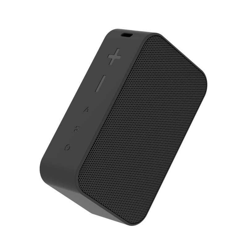 Som estéreo material de 360 graus do ABS de BT 5,0 Alto-falante Bluetooth Ozzie Metal TPU