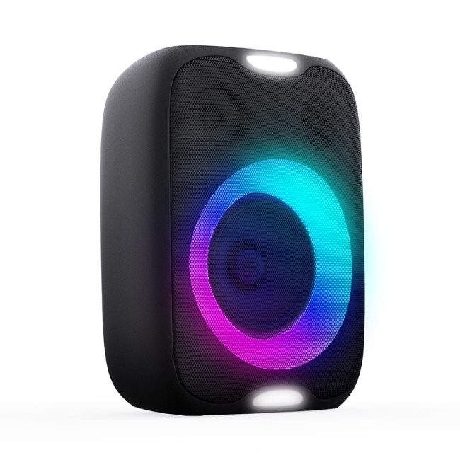 Alto-falante para festas ao ar livre OZZIE P5 TWS Bluetooth com luz LED 7,4 V 2500 mAh