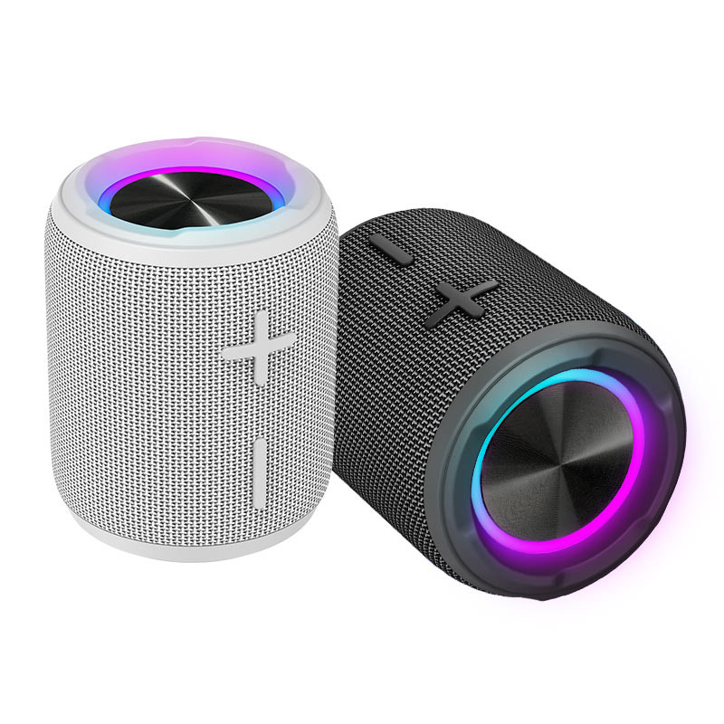 10 do reprodução horas de orador impermeável 10W do rádio com luz colorida do RGB