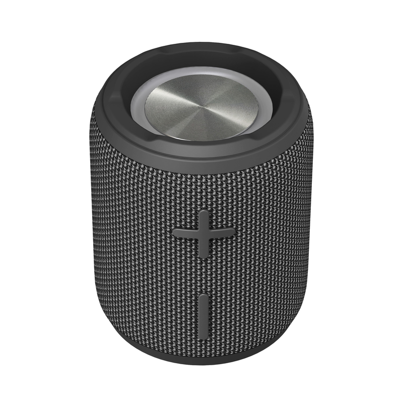 10 do reprodução horas de orador impermeável 10W do rádio com luz colorida do RGB
